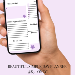 printable daily planner