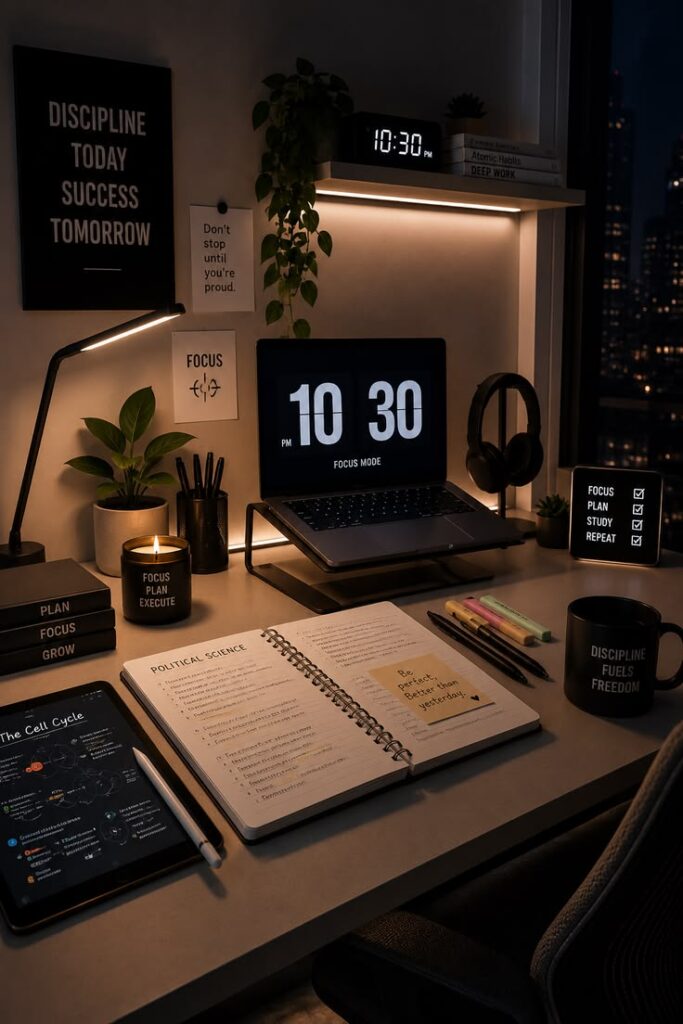 the aesthetic study desk everyone wants right now